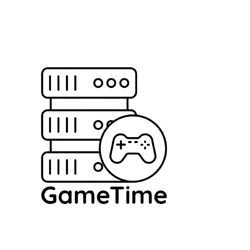 GameTime logo black color